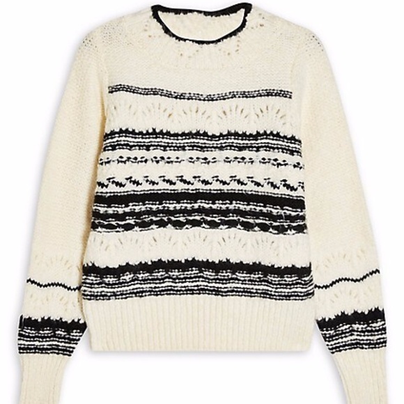Knitted Pattern Sweater - Topshop - Small - Picture 3 of 6